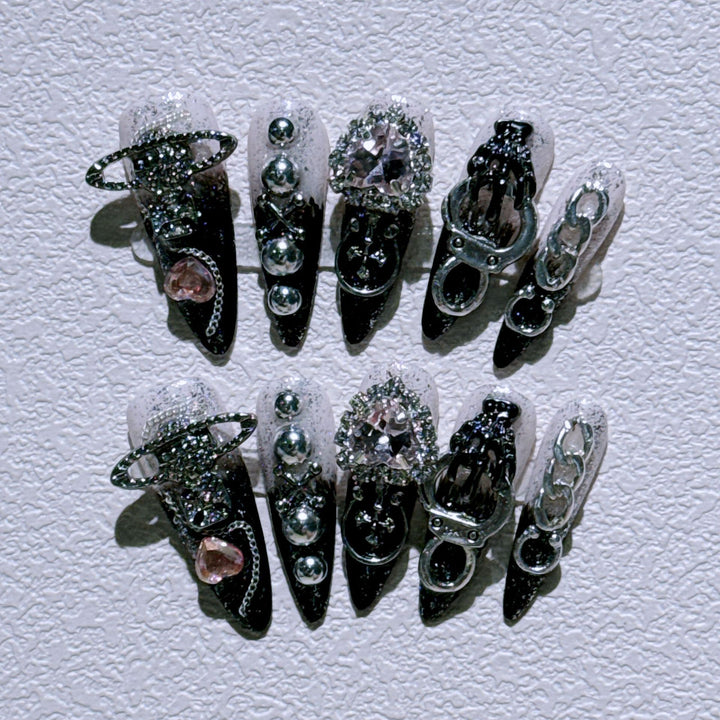 Glamouröse Nagelkunst Verlängerungen