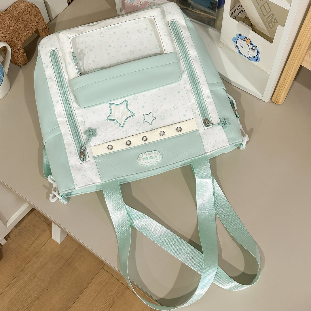 Transparente Taschen-Rucksack Karnz