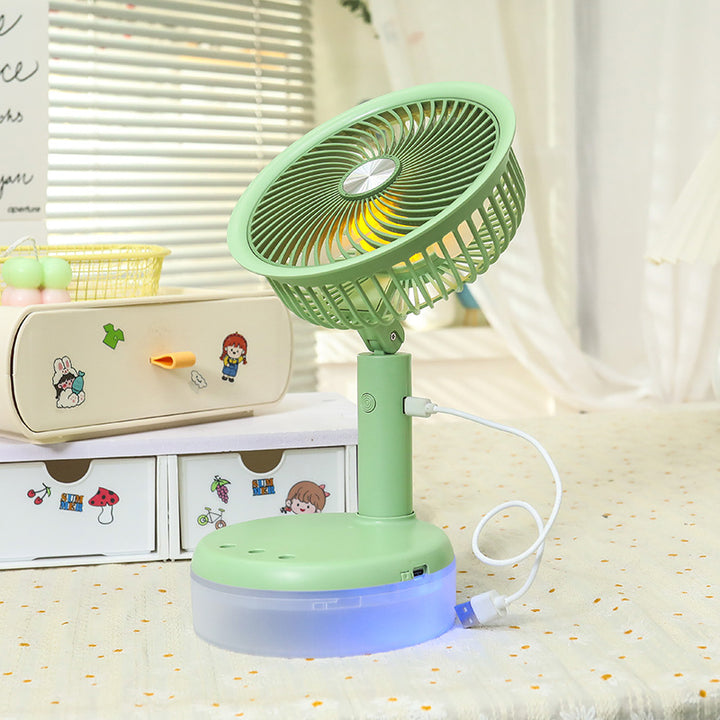 Damen Tragbarer Desktop Ventilator mit leiser Windtechnologie Karnz