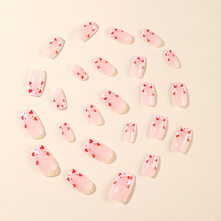 Heart-Accent Nagelkunst Set Karnz