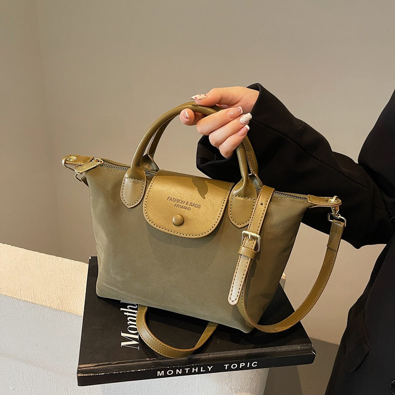 Miniatur Strukturierte Handtasche Karnz