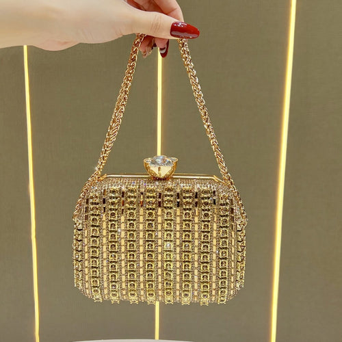 Dekorative Strass-Handtasche