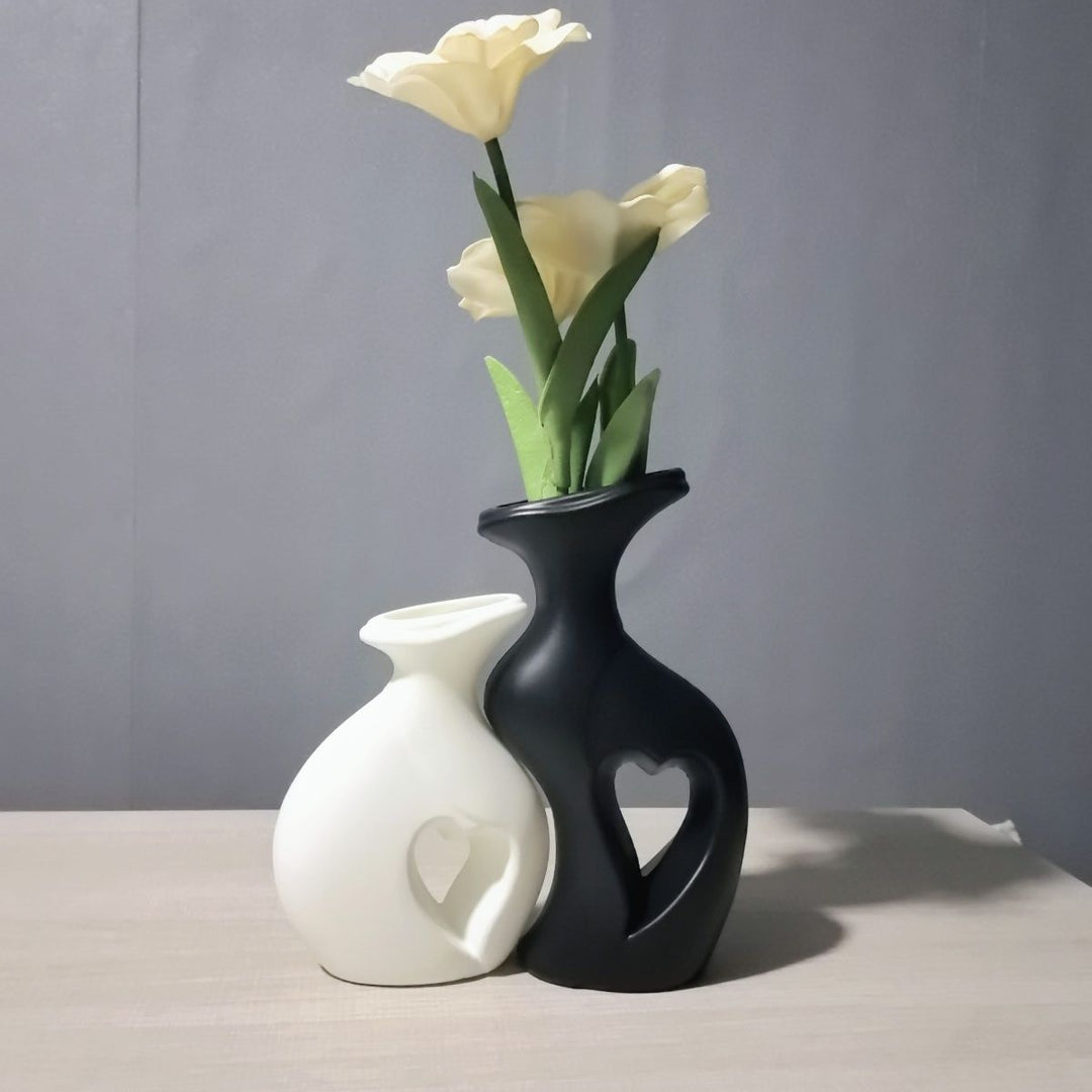 Moderne Herzförmige Dekorative Vase Karnz