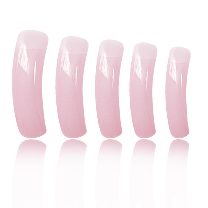 Premium Lange Transparente Press-On Nagelverlängerungen Karnz