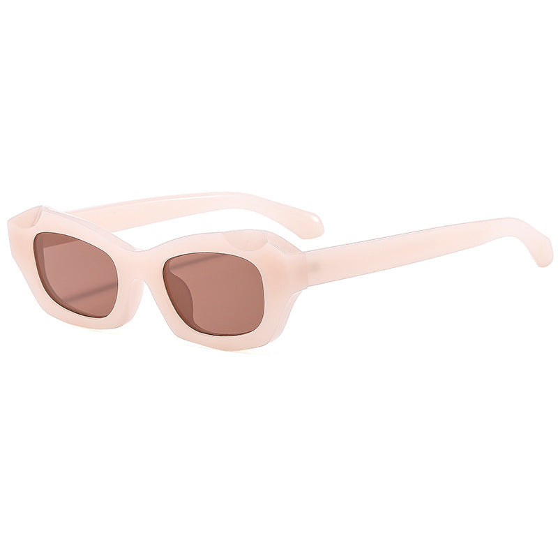 Damen Modische Sonnenbrille mit markantem Design und UV-Schutz Karnz