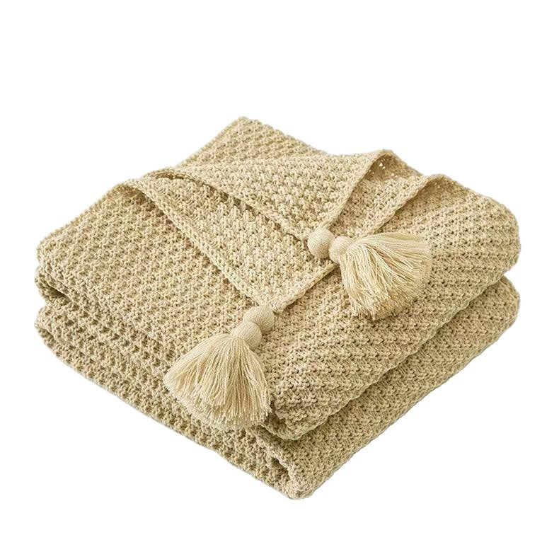 Gemütliche Woven Throw-Decke Karnz