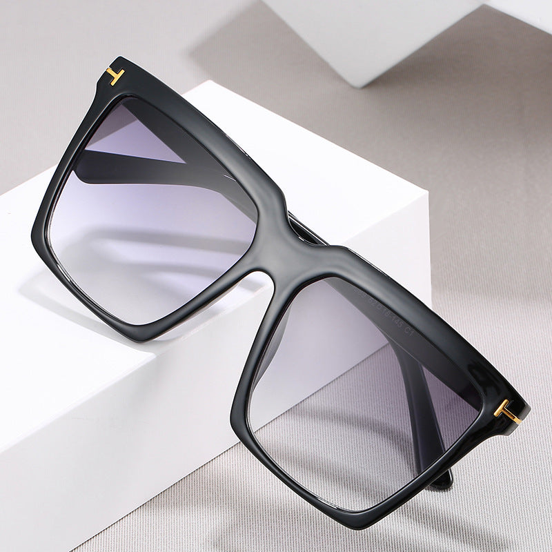 Oversized Quadrat Sonnenbrille Karnz