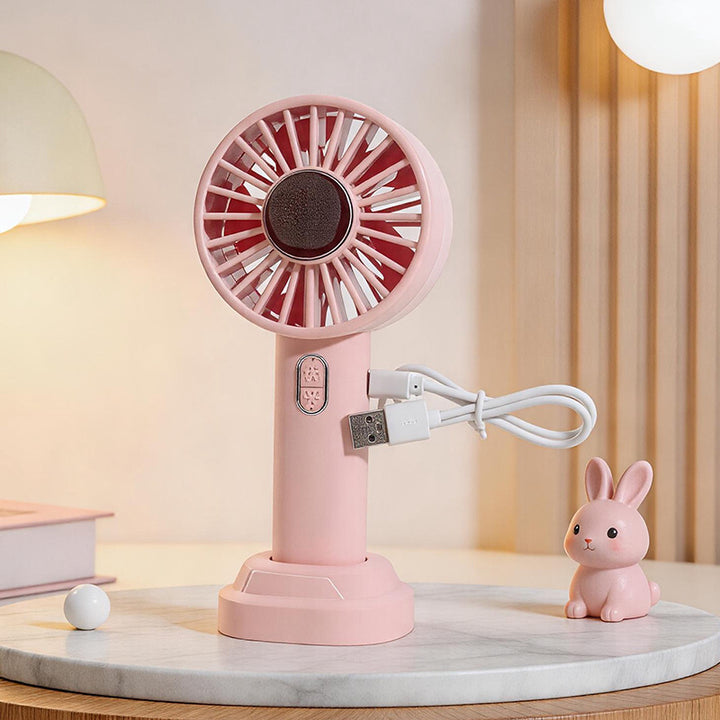 Damen Tragbarer Nebel-Handventilator Karnz