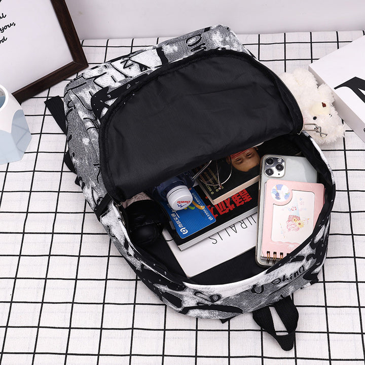 Urban Graphic Print Rucksack Karnz