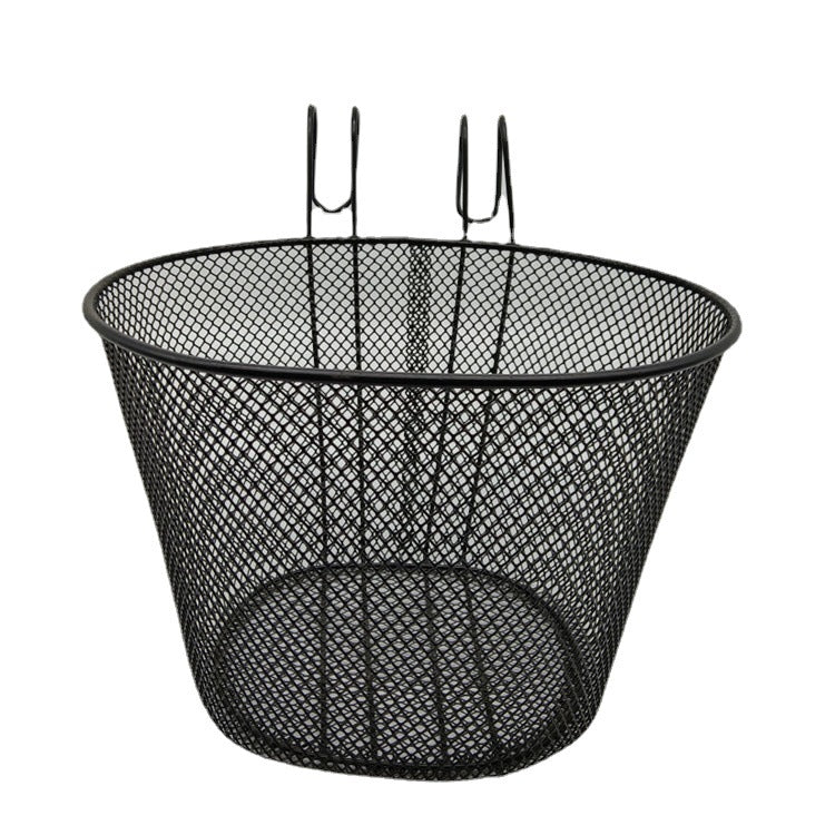Mesh-Front-Fahrradkorb mit Über-den-Lenker-Haken Karnz