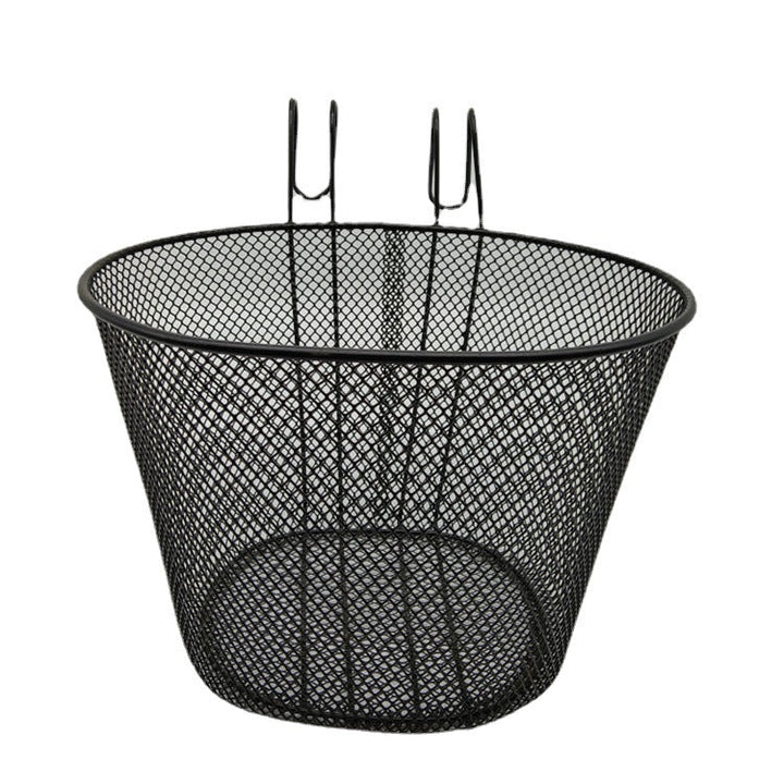 Mesh-Front-Fahrradkorb mit Über-den-Lenker-Haken Karnz
