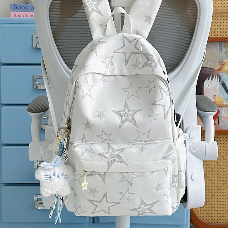 Stylische lässige mit Sternen verzierte Rucksack Karnz