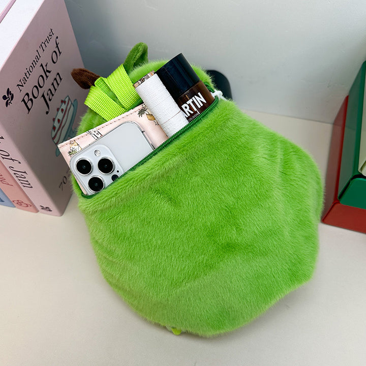 Plüsch Tier-Rucksack mit Avocado-Design Karnz