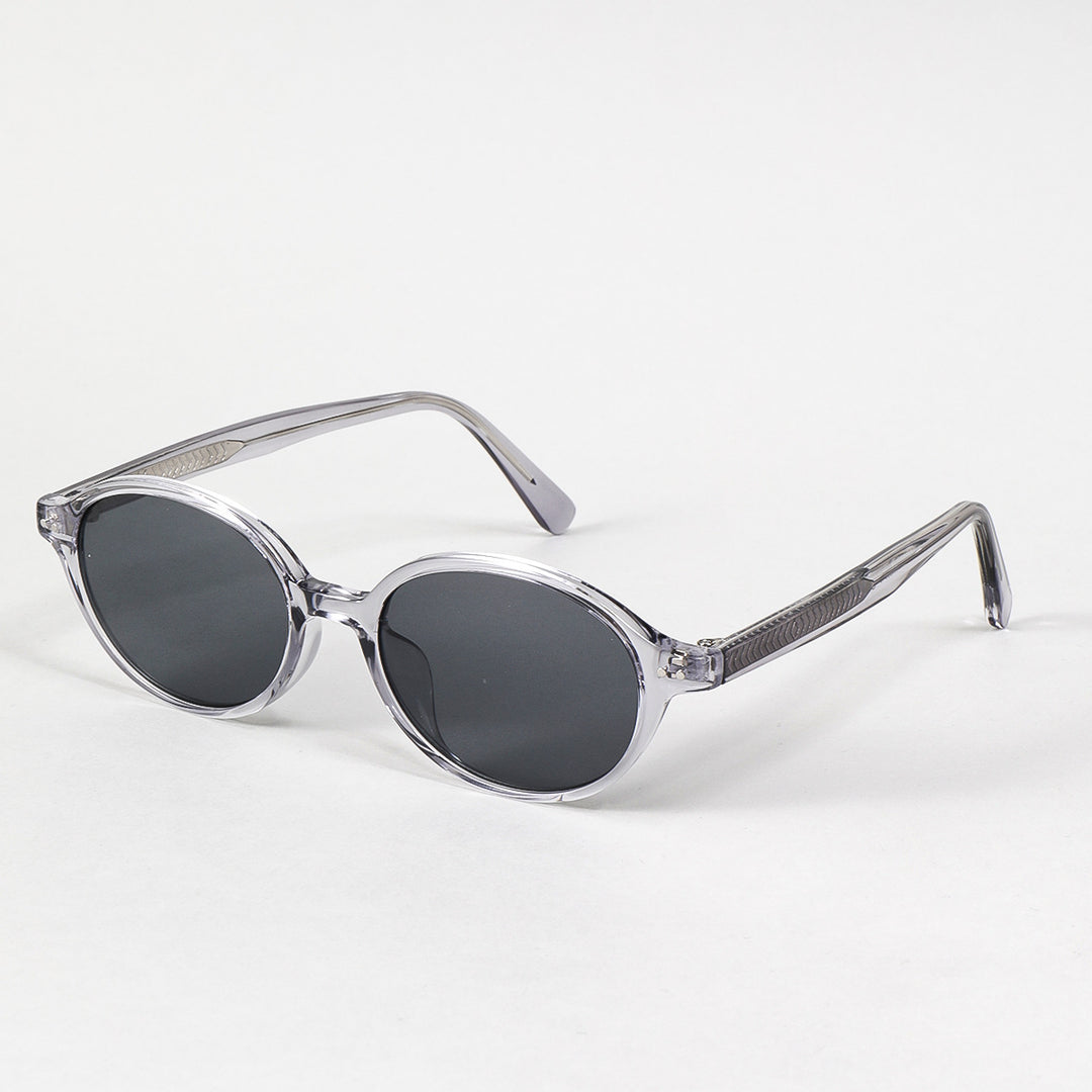 Damen modische Sonnenbrille im Retro-Stil mit braunen Gläsern Karnz