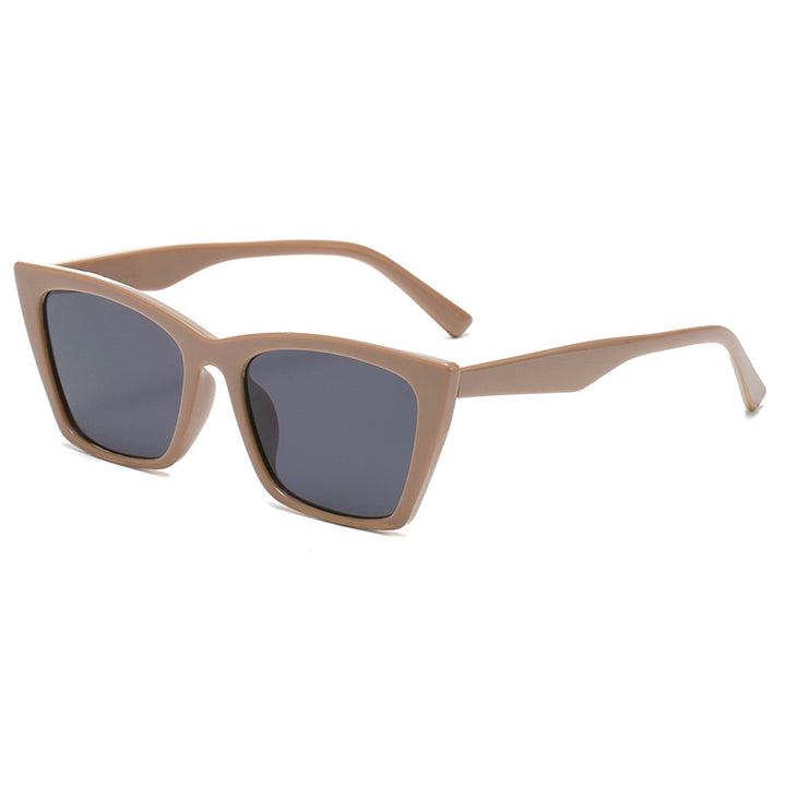 Damen oversized Sonnenbrille im modernen Tiermuster Karnz