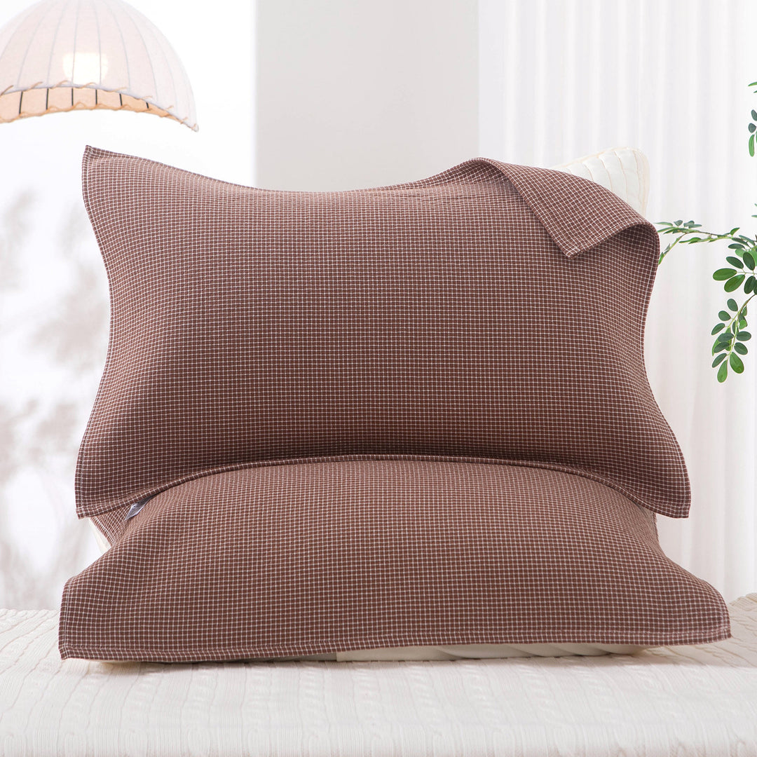 Damen Kissenbezug mit filigranem Blumenmotiv Karnz