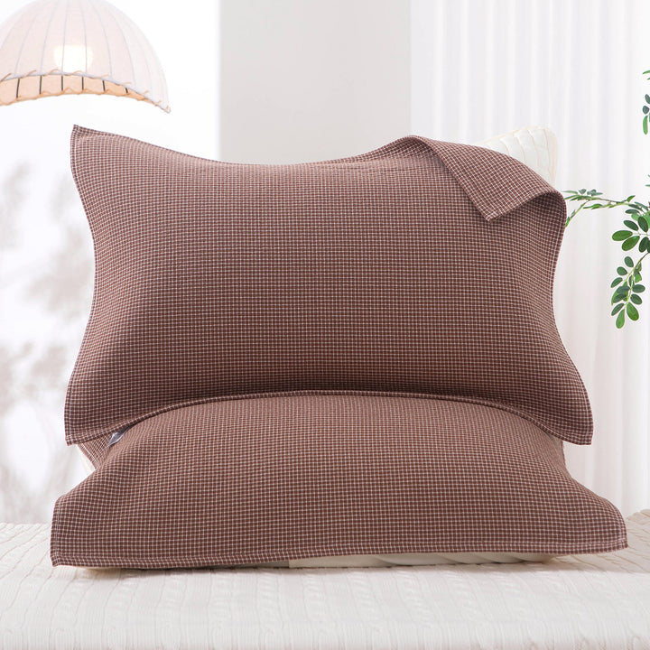 Damen Kissenbezug mit filigranem Blumenmotiv Karnz
