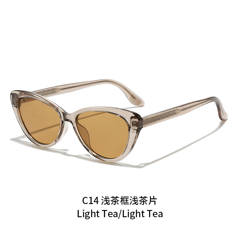 Damen modische Cat-Eye Sonnenbrille Karnz