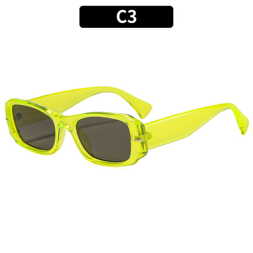 Retro-inspirierte quadratische Sonnenbrille Modernes Auftreten