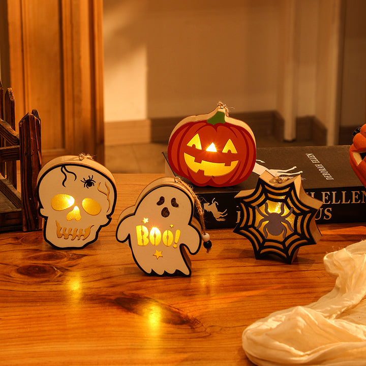 Gruselige LED-Kerze im Totenkopf-Design Karnz