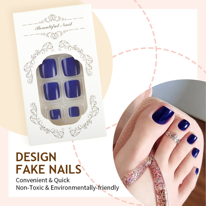 Kunstnagelset mit eleganter, glänzender Oberfläche Karnz
