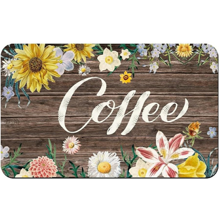 Kaffee-Thema Küchenmatte
