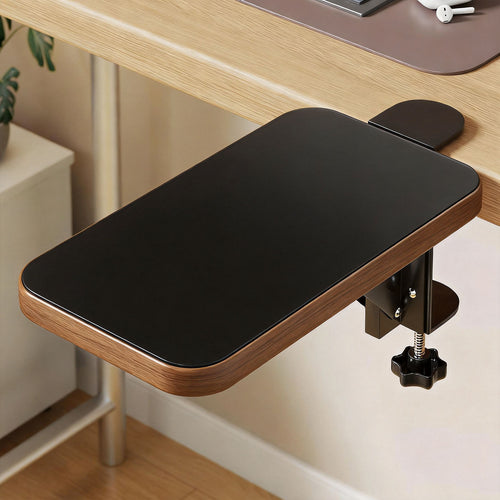 Unter-Tisch Gleitschienen-Tastaturablage und Schreibtischverlängerung mit sanfter Gleitmontage
