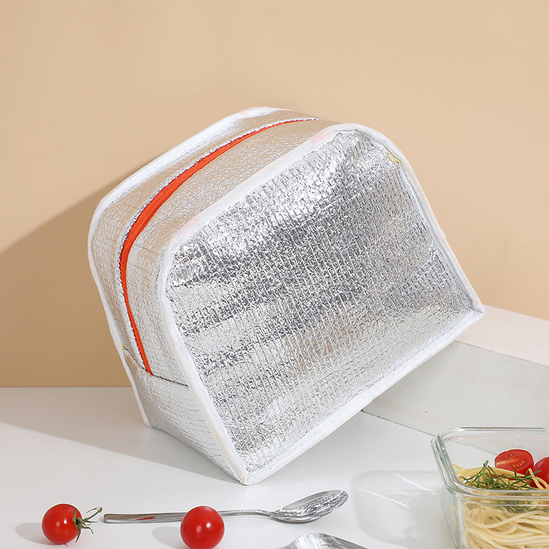 Spaßige und verspielte Fuchs-Motiv isolierte Lunch-Tasche
