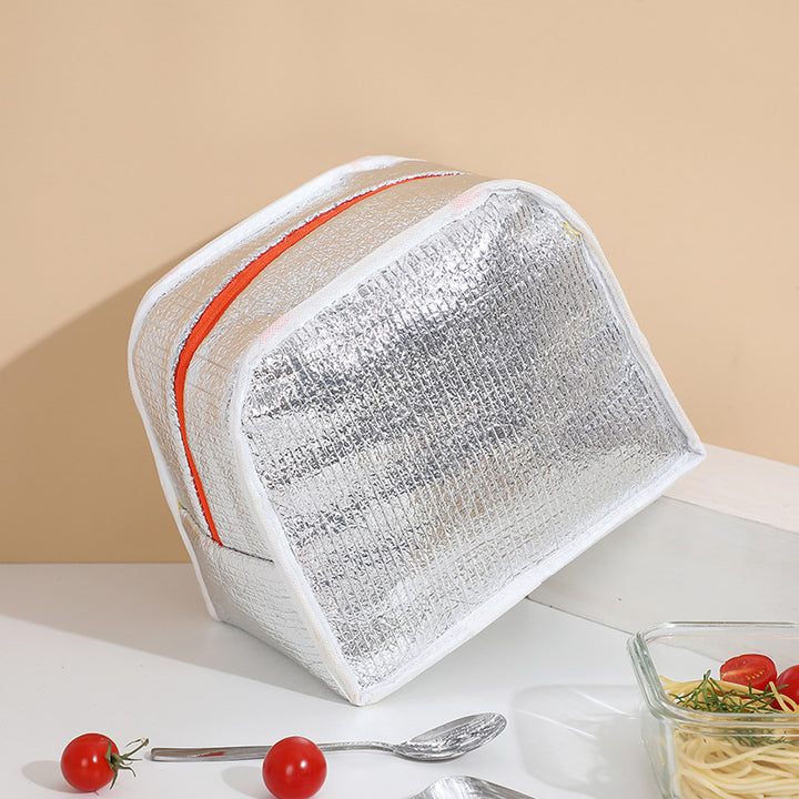 Spaßige und verspielte Fuchs-Motiv isolierte Lunch-Tasche