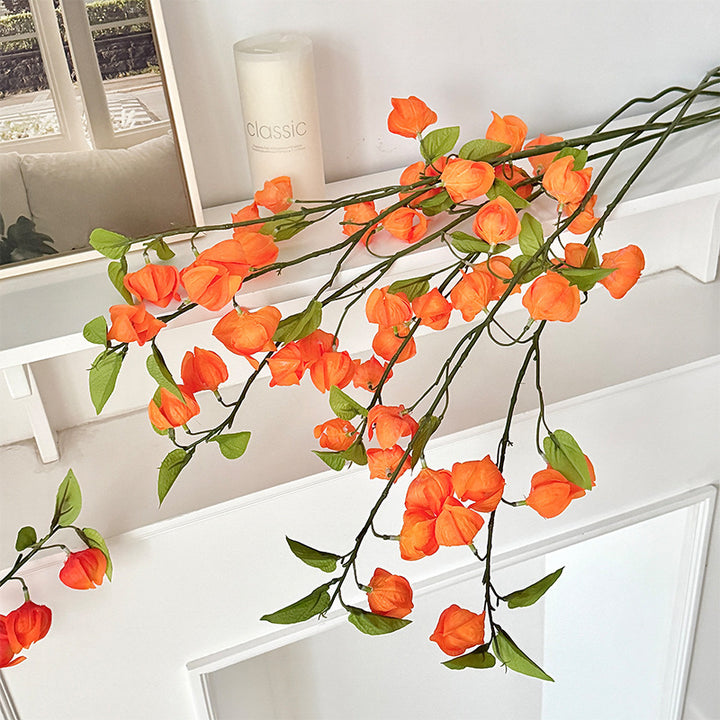 Künstlicher Blütenzweig mit feinen, lebendigen Blüten und natürlichem Look Karnz