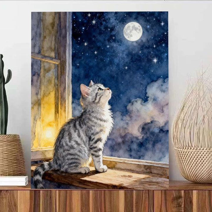 Katzen-Themen Wandkunst Karnz