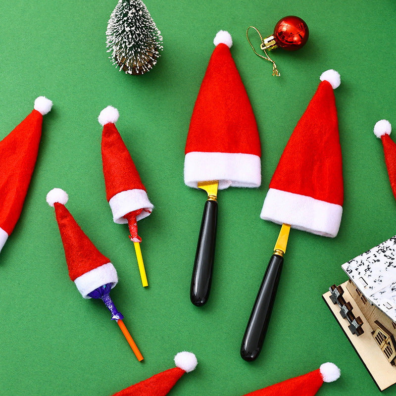 Festlicher Weihnachtsmann-Hut aus Filz Karnz
