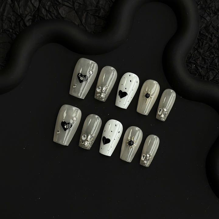 Themen Press-On Nail Art Set