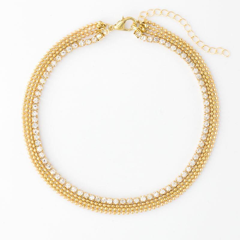 Zarte Multi-Chain Fußkette Karnz