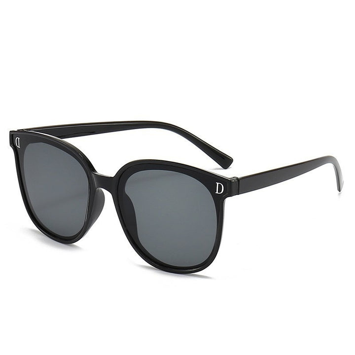 Geometrische Breite Rahmen Sonnenbrille