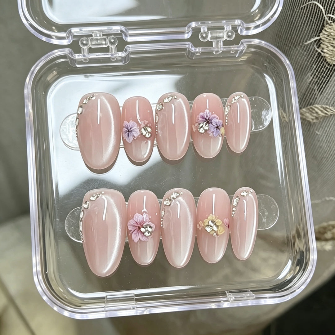Blumenakzent Drucknagelset Karnz