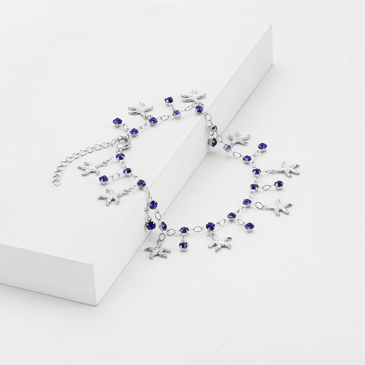 Seestern Charm Fußkette Karnz