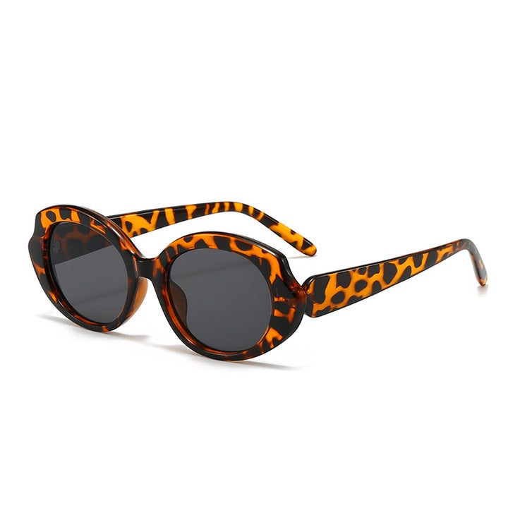 Damen modische runde Designer-Sonnenbrille Karnz