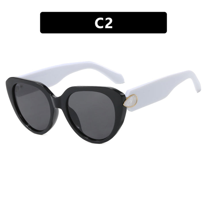 Damen Cat-Eye Sonnenbrille mit auffälligem Design und schützendem UV-Filter Karnz