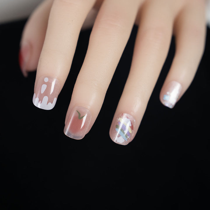 Blumen Design Press-On Nägel