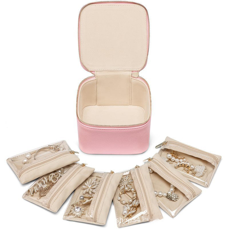 Kosmetik-Organizer Handtasche mit Transparenten Fächern Karnz