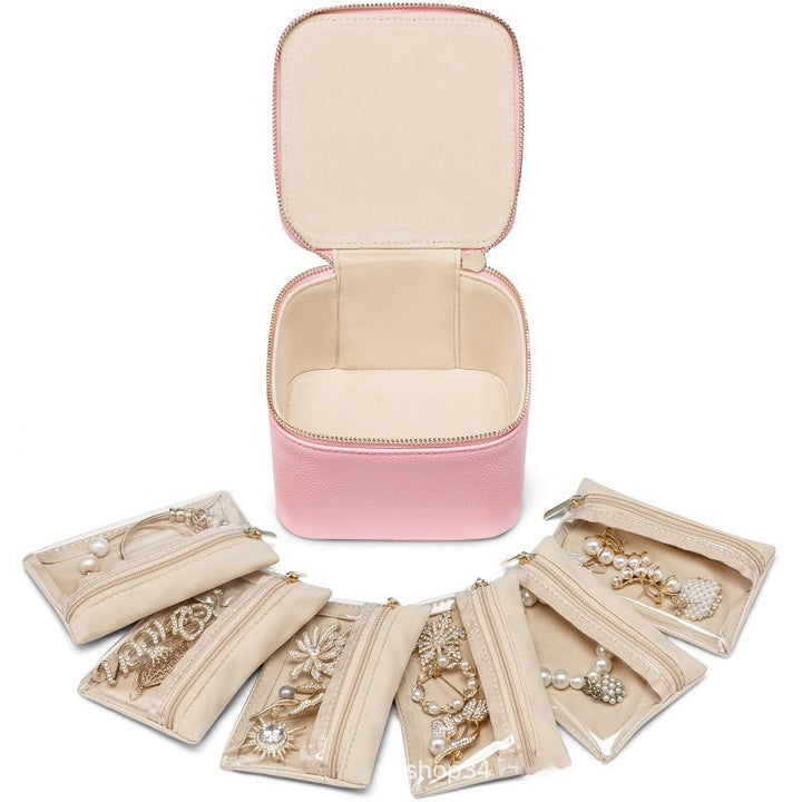 Kosmetik-Organizer Handtasche mit Transparenten Fächern Karnz