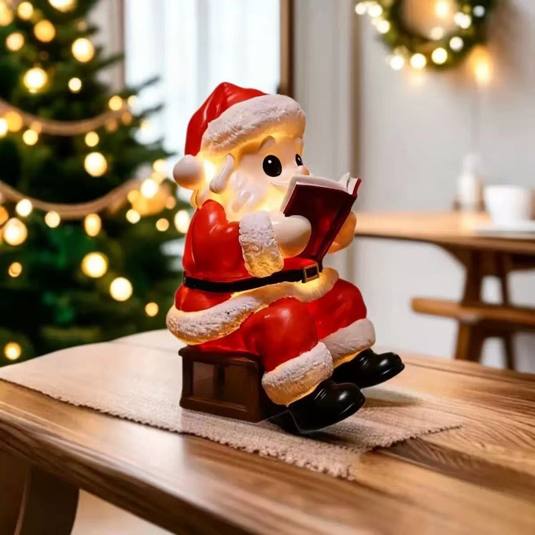 Dekorative Weihnachtsmann-Lampe Karnz