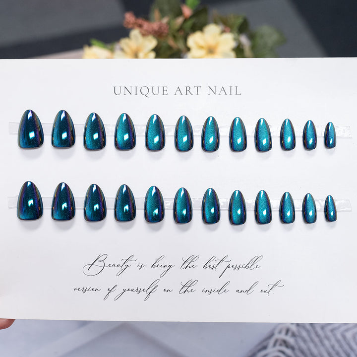 Metallic Press-On Nagel Set