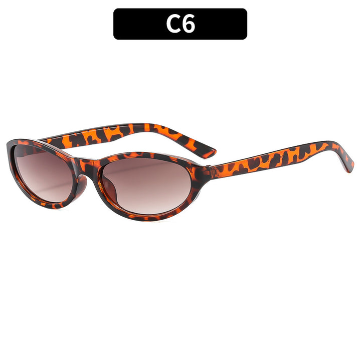 Modernes Design Stilvolle ovale Rahmen Sonnenbrille