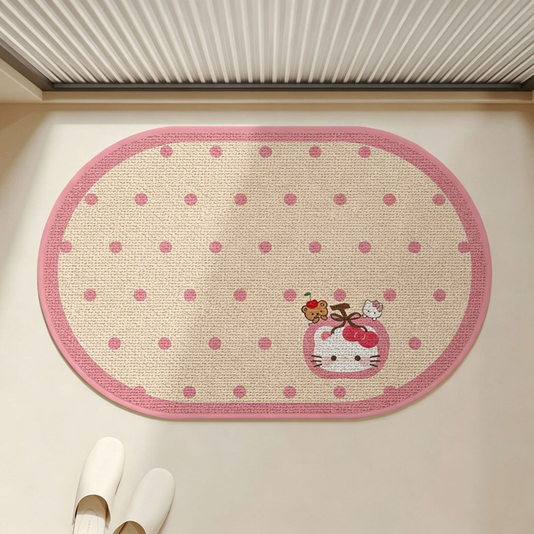 Stylischer dekorativer Teppich für Innenräume