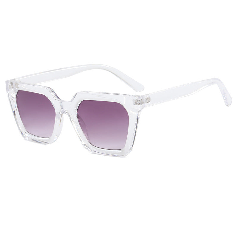 Damen geometrische Sonnenbrille im luxuriösen Acetat-Rahmen Karnz