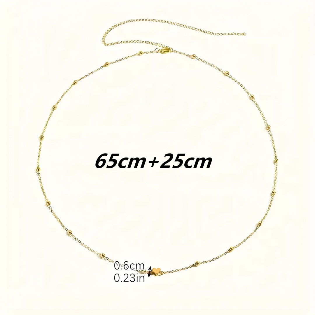 Delicate Charm Schicht-Halskette Karnz