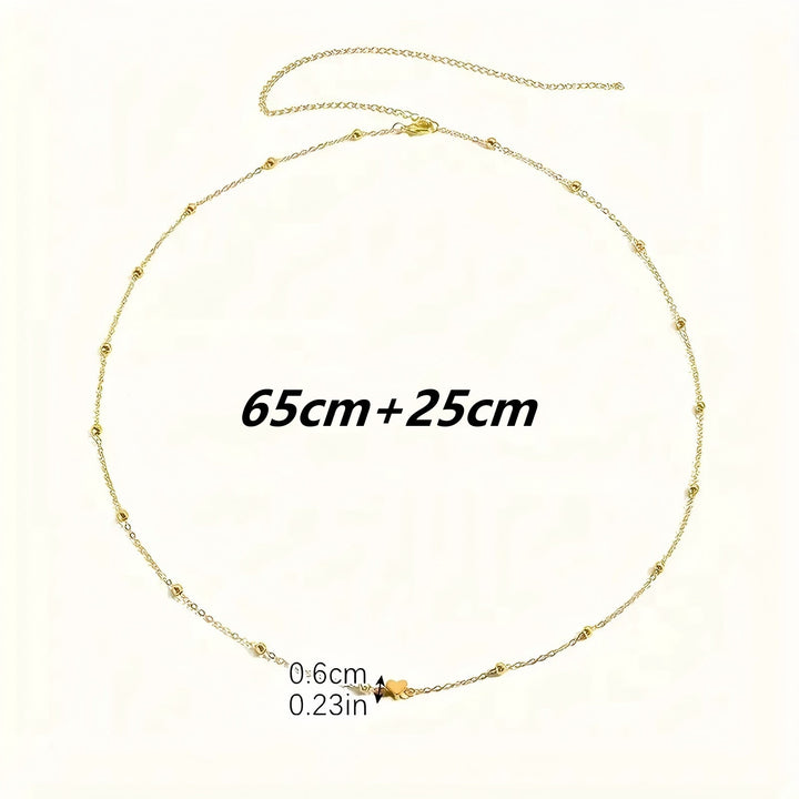 Delicate Charm Schicht-Halskette Karnz