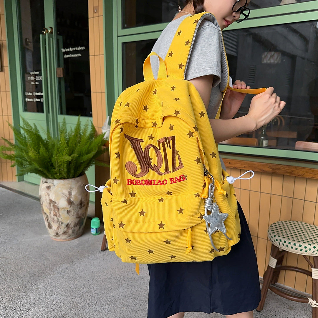 Stylischer mit Sternen verzierten Cordura-Rucksack Karnz